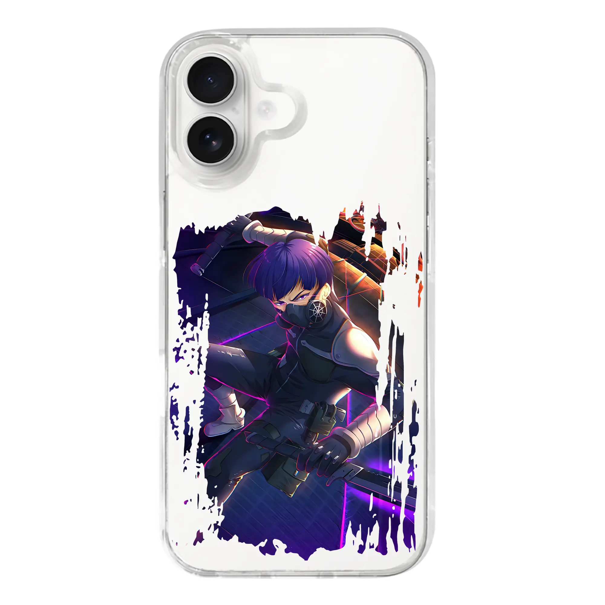 怪獣8号 グッズ,保科宗四郎 - iPhone 17シリーズ 透明スマホケース – 薄型・耐衝撃・精密フィット保護カバー